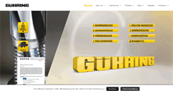 Desktop Screenshot of guehring.ch